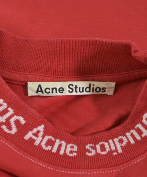 Acne Studios（アクネストゥディオズ）Tシャツ・カットソー 赤 サイズ:S レディース/2200611730046