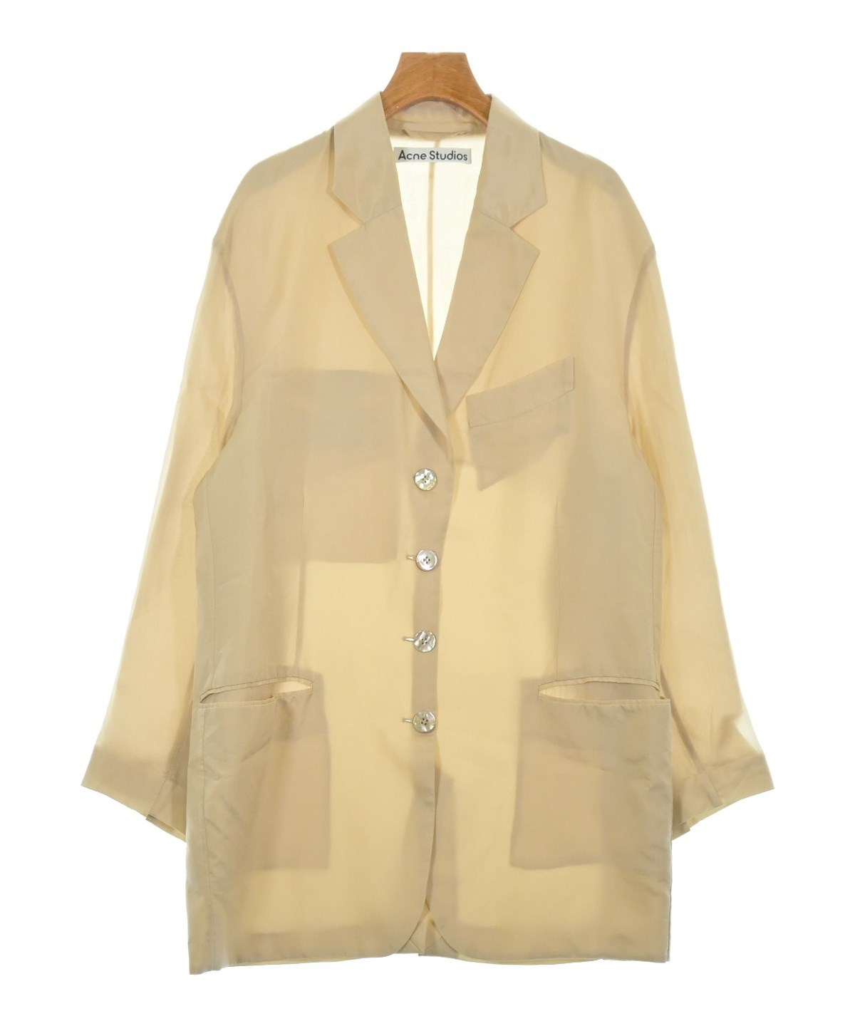 Acne Studios（アクネストゥディオズ）ジャケット ベージュ サイズ:32