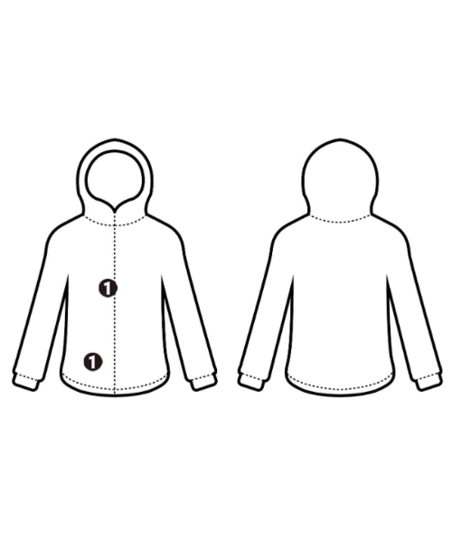 Acne Studios（アクネストゥディオズ）パーカー 紫 サイズ:S レディース/2200613555036