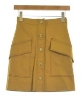 Acne Studios（アクネストゥディオズ）ひざ丈スカート 茶 サイズ:32(XXS位) レディース/2200615583051