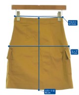 Acne Studios（アクネストゥディオズ）ひざ丈スカート 茶 サイズ:32(XXS位) レディース/2200615583051