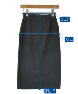 Acne Studios（アクネストゥディオズ）ひざ丈スカート 黒 サイズ:32(XXS位) レディース/2200616958230