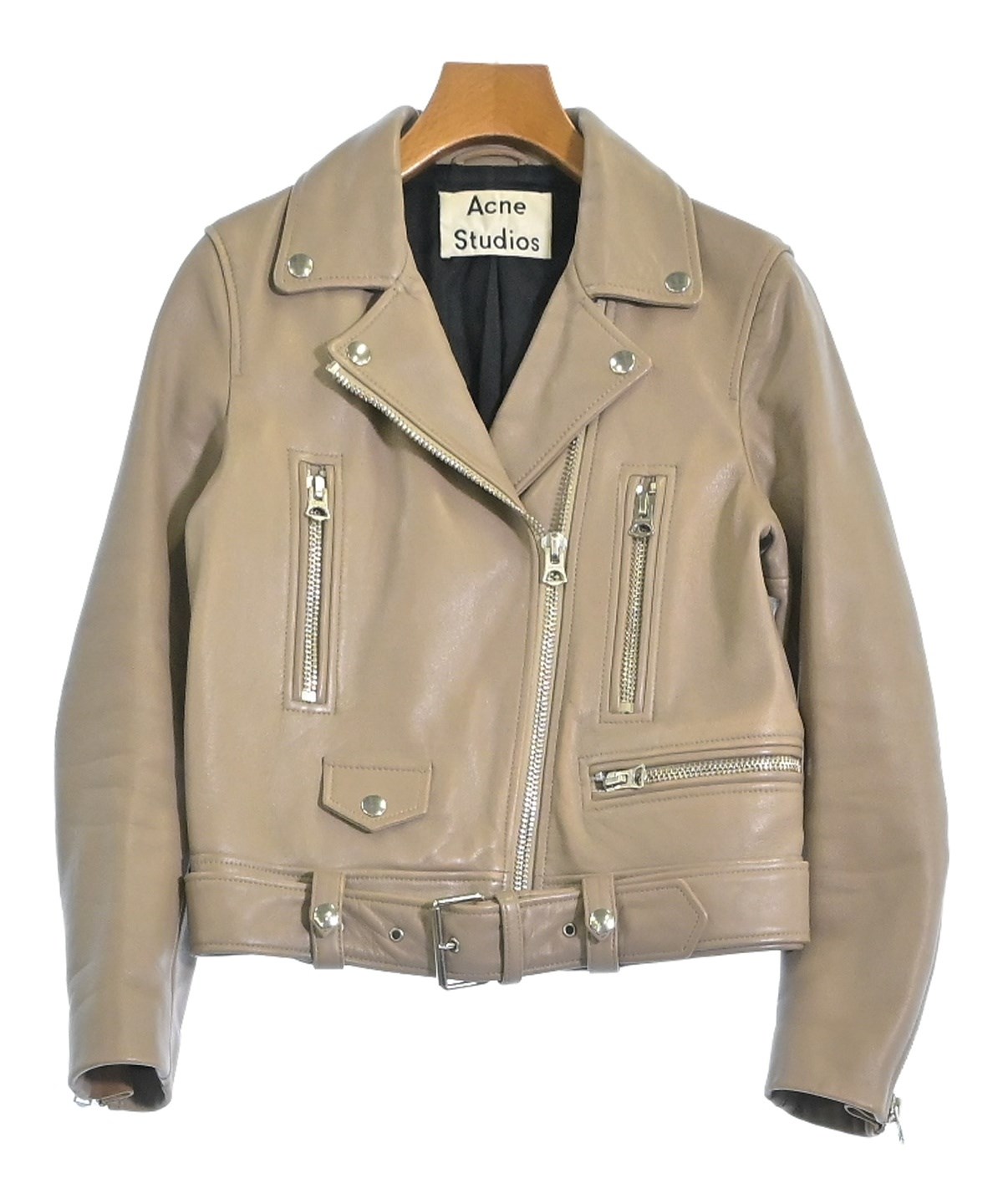 Acne Studios（アクネストゥディオズ）ライダース ベージュ サイズ:34