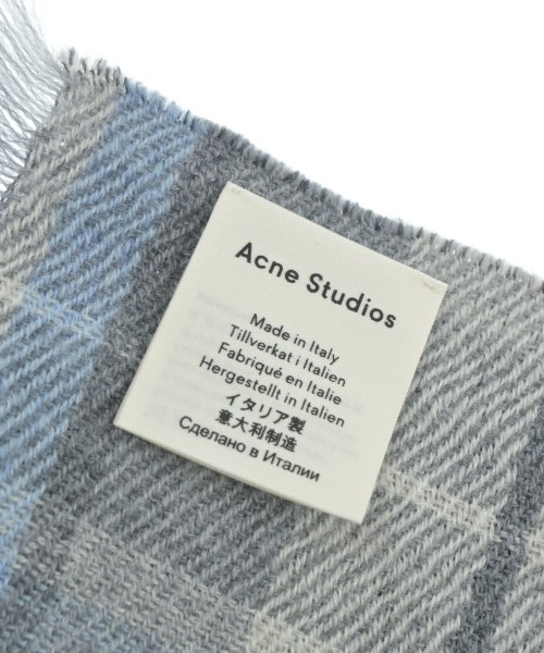 Acne Studios（アクネストゥディオズ）マフラー グレー サイズ:- レディース/2200610169090