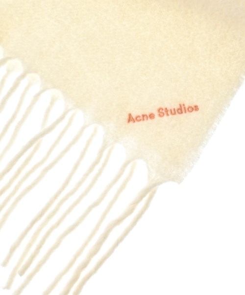 Acne Studios（アクネストゥディオズ）マフラー 白 サイズ:- レディース/2200617400066