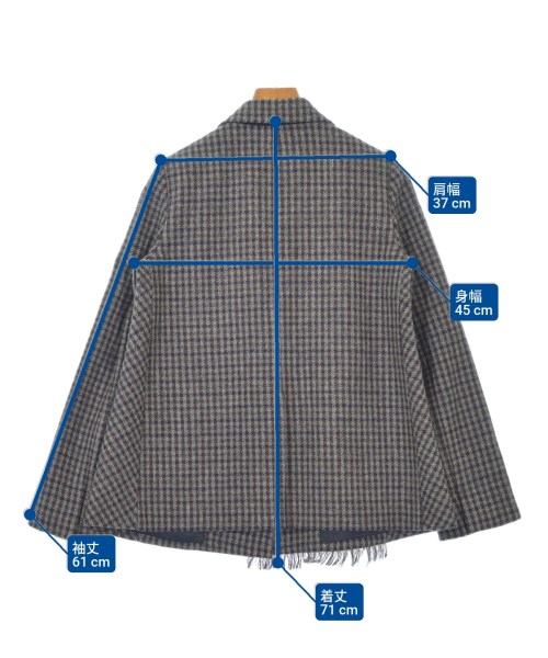 Acne Studios（アクネストゥディオズ）テーラードジャケット グレー サイズ:34(XS位) レディース/2200609830031