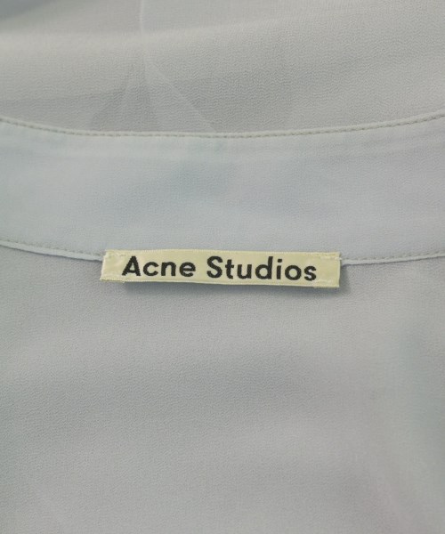 Acne Studios（アクネストゥディオズ）ブラウス 青 サイズ:32(XXS位) レディース/2200619954031