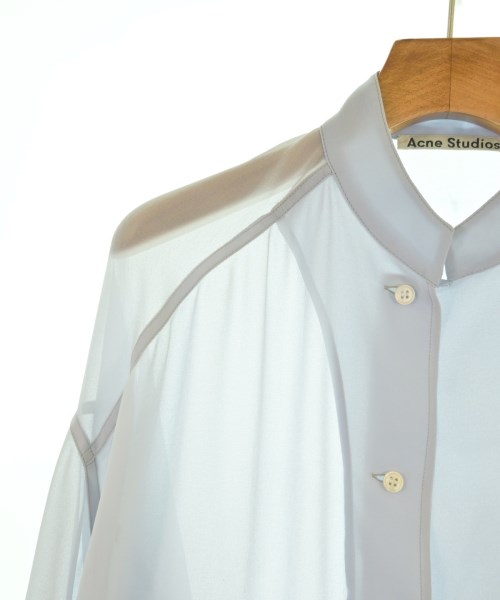 Acne Studios（アクネストゥディオズ）ブラウス 青 サイズ:32(XXS位) レディース/2200619954031