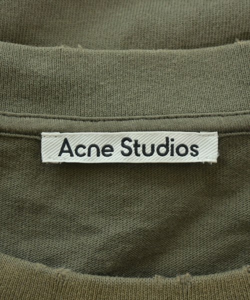 Acne Studios（アクネストゥディオズ）Tシャツ・カットソー カーキ サイズ:S レディース/2200617373056