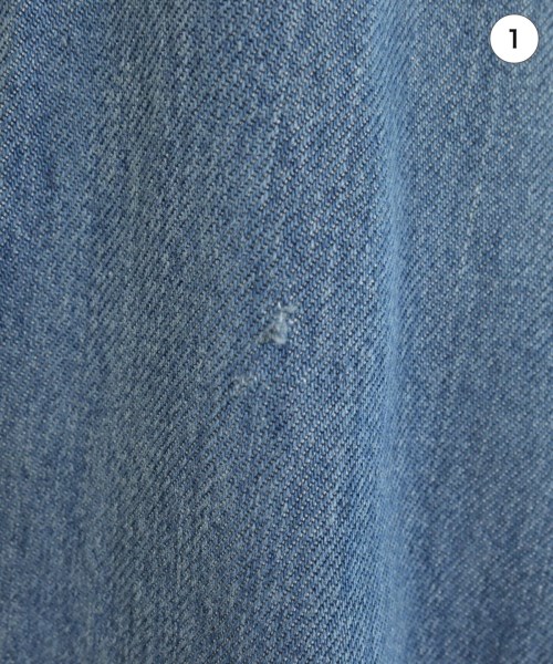 Acne Studios（アクネストゥディオズ）シャツワンピース 青 サイズ:32(XXS位) レディース/2200621028027