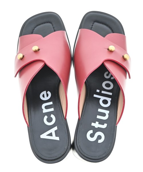 Acne Studios（アクネストゥディオズ）サンダル 赤 サイズ:EU37(23.5cm位) レディース/2200602259044