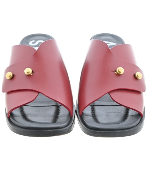 Acne Studios（アクネストゥディオズ）サンダル 赤 サイズ:EU37(23.5cm位) レディース/2200602259044