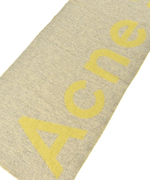 Acne Studios（アクネストゥディオズ）マフラー グレー サイズ:- レディース/2200605195035