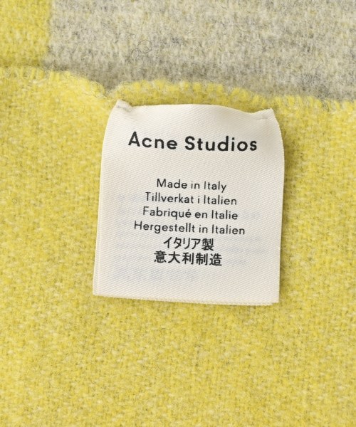 Acne Studios（アクネストゥディオズ）マフラー グレー サイズ:- レディース/2200605195035
