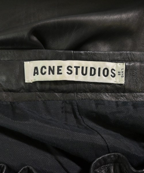 Acne Studios（アクネストゥディオズ）クロップドパンツ 黒 サイズ:36(S位) レディース/2200606324021