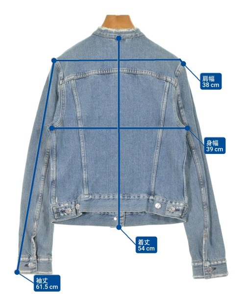 Acne Studios（アクネストゥディオズ）デニムジャケット 青 サイズ:36(S位) レディース/2200667400054