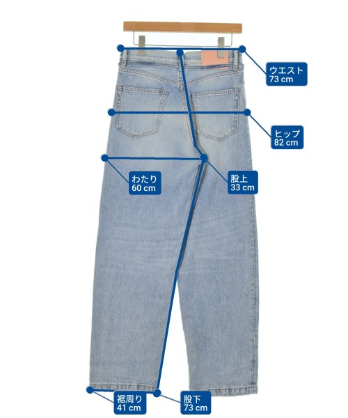 Acne Studios（アクネストゥディオズ）デニムパンツ 青 サイズ:25(S位) レディース/2200673088024