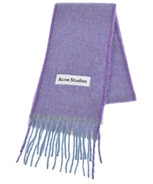 Acne Studios(アクネストゥディオズ)マフラー 紫 サイズ:-/2200668595025