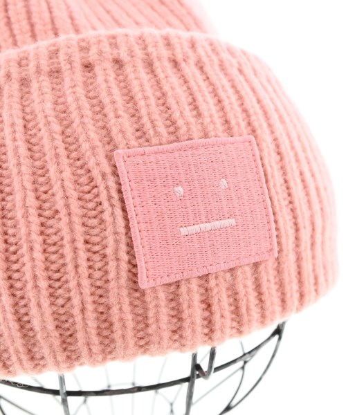 Acne Studios（アクネストゥディオズ）ニットキャップ・ビーニー ピンク サイズ:56cm レディース/2200671772062
