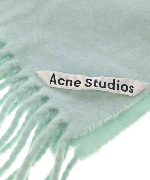 Acne Studios（アクネストゥディオズ）マフラー 緑 サイズ:- レディース/2200668670067