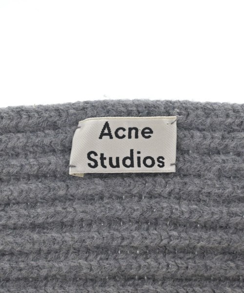 Acne Studios（アクネストゥディオズ）マフラー グレー サイズ:- レディース/2200675434195