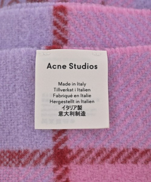 Acne Studios（アクネストゥディオズ）ストール ピンク サイズ:- レディース/2200672936029