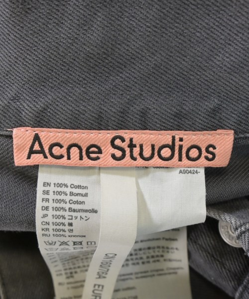 Acne Studios（アクネストゥディオズ）デニムジャケット グレー サイズ:32(XS位) レディース/2200675674010