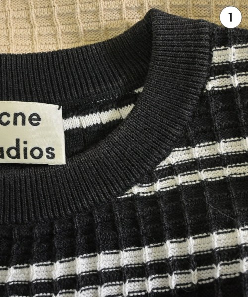 Acne Studios（アクネストゥディオズ）ニット・セーター 黒 サイズ:XS レディース/2200675676113