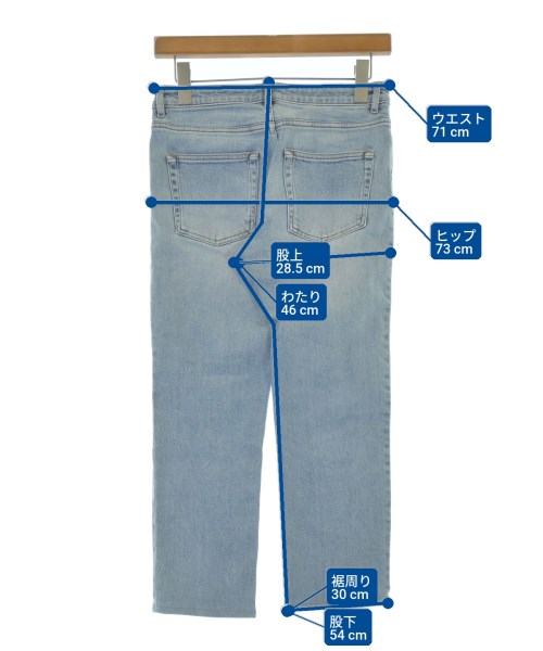 Acne Studios（アクネストゥディオズ）デニムパンツ 青 サイズ:24(S位) レディース/2200677149141