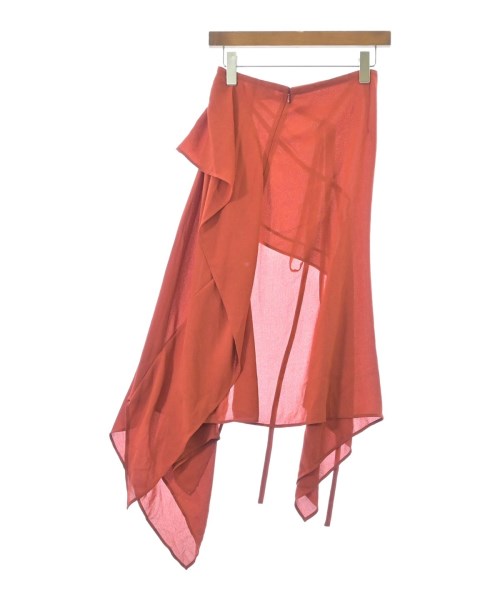 Acne Studios（アクネストゥディオズ）ロング・マキシ丈スカート オレンジ サイズ:32(XS位) レディース/2200677166056