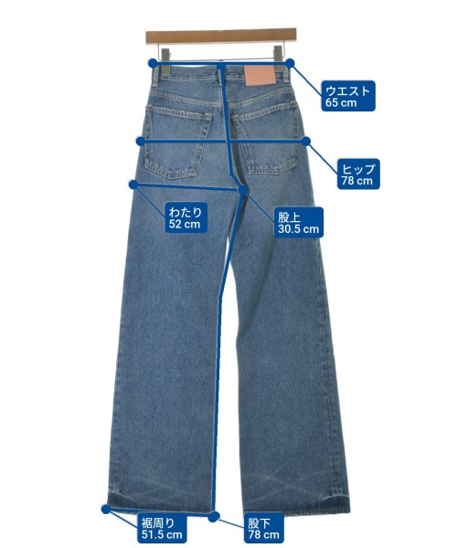 Acne Studios（アクネストゥディオズ）デニムパンツ 青 サイズ:23(XS位) レディース/2200677754024