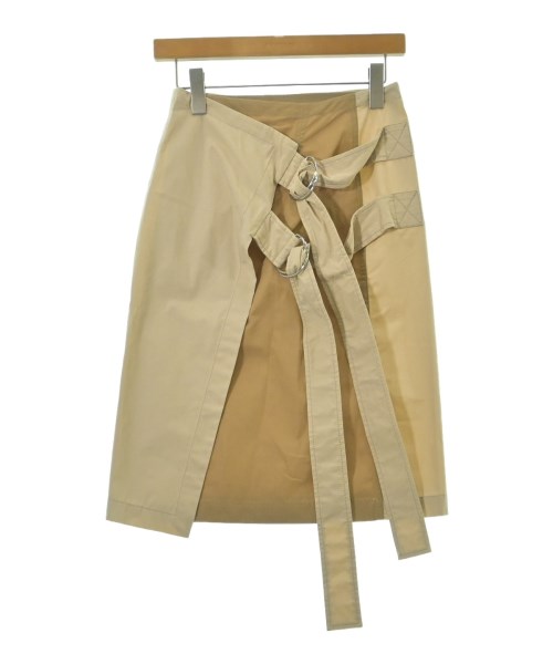 Acne Studios(アクネストゥディオズ)ひざ丈スカート ベージュ サイズ:34(XS位)/2200677819044