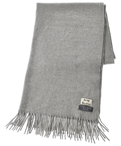 Acne Studios(アクネストゥディオズ)マフラー グレー サイズ:-/2200664872045
