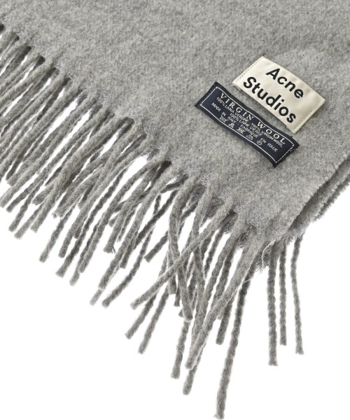 Acne Studios（アクネストゥディオズ）マフラー グレー サイズ:- レディース/2200664872045