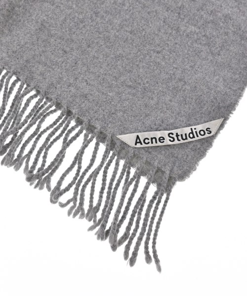 Acne Studios（アクネストゥディオズ）マフラー グレー サイズ:- レディース/2200679703013