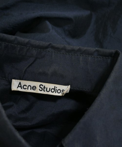 Acne Studios（アクネストゥディオズ）カジュアルシャツ 紺 サイズ:32(XXS位) レディース/2200675291118