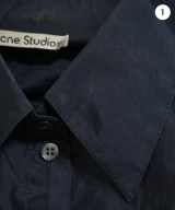 Acne Studios（アクネストゥディオズ）カジュアルシャツ 紺 サイズ:32(XXS位) レディース/2200675291118