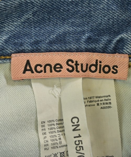 Acne Studios（アクネストゥディオズ）デニムパンツ 青 サイズ:24(S位) レディース/2200686683025