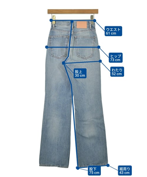 Acne Studios（アクネストゥディオズ）デニムパンツ 青 サイズ:24(S位) レディース/2200686683025