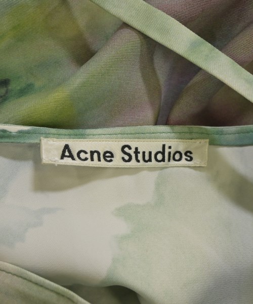 Acne Studios（アクネストゥディオズ）ワンピース 緑 サイズ:32(XXS位) レディース/2200694703043
