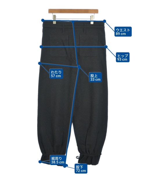 Acne Studios（アクネストゥディオズ）その他 黒 サイズ:34(XXL位) レディース/2200691870694
