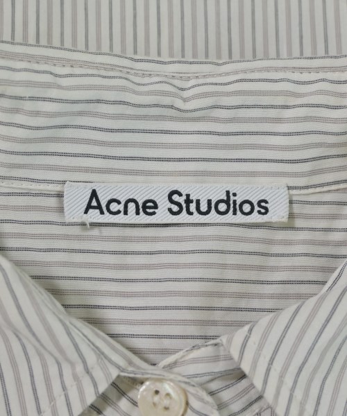 Acne Studios（アクネストゥディオズ）シャツワンピース 白 サイズ:32(XXS位) レディース/2200695565015