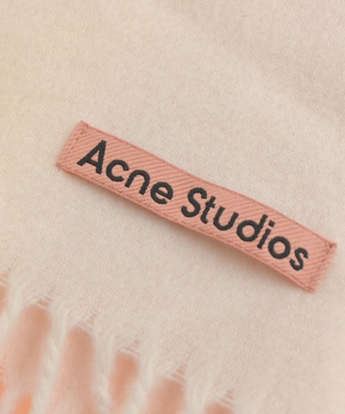 Acne Studios（アクネストゥディオズ）マフラー ピンク サイズ:- レディース/2200689940057