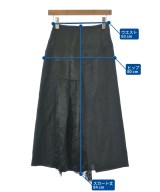 Acne Studios（アクネストゥディオズ）ロング・マキシ丈スカート 黒 サイズ:32(XXS位) レディース/2200693641032