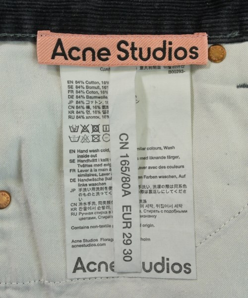 Acne Studios（アクネストゥディオズ）その他 黒 サイズ:29(L位) レディース/2200694024018