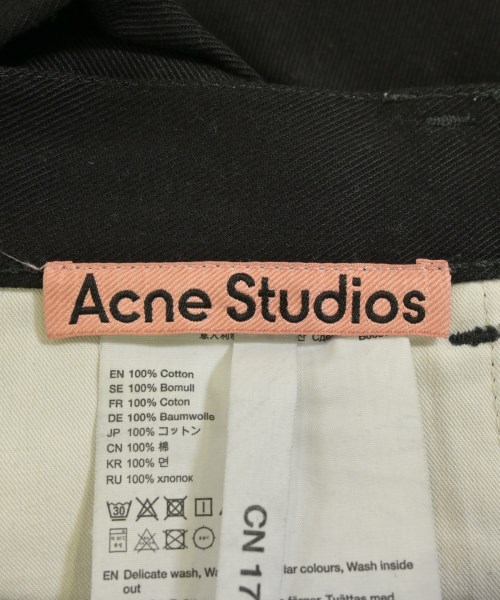 Acne Studios（アクネストゥディオズ）デニムパンツ 黒 サイズ:29(L位) レディース/2200694024025