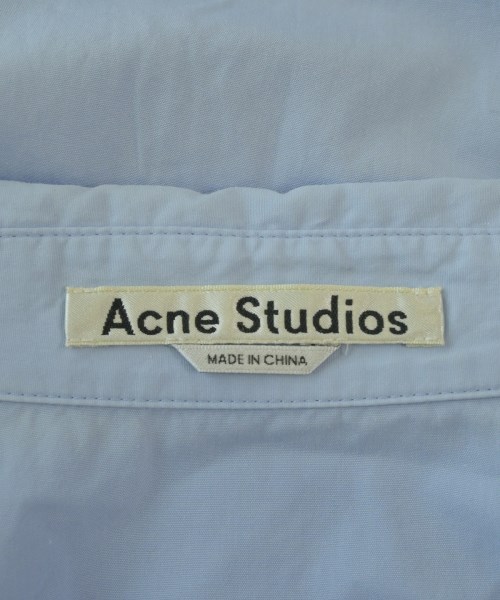 Acne Studios（アクネストゥディオズ）カジュアルシャツ 青 サイズ:36(S位) レディース/2200698380059