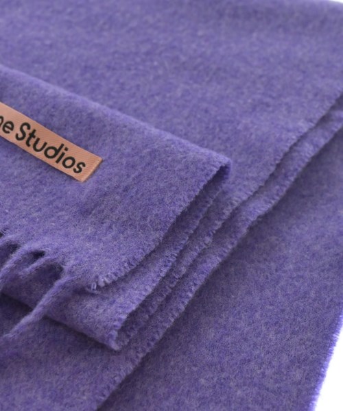 Acne Studios（アクネストゥディオズ）マフラー 紫 サイズ:- レディース/2200691886015