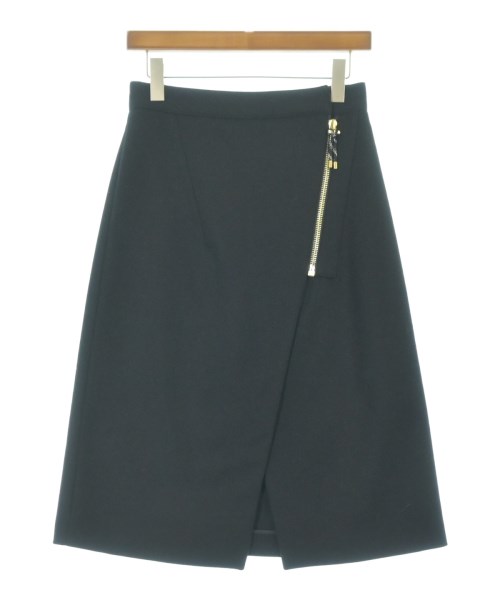 Acne Studios(アクネストゥディオズ)ひざ丈スカート 紺 サイズ:36(S位)/2200698900028