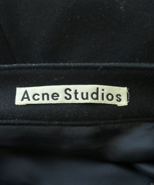 Acne Studios（アクネストゥディオズ）ひざ丈スカート 紺 サイズ:36(S位) レディース/2200698900028